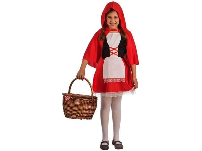 Disfraz de Niña DISFRAZZES Caperucita Rojo (Talla: 8 a 10 años)