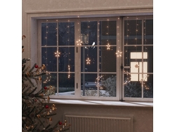 Lámpara Luces Lunas y Estrellas con Control Remoto 138 LEDs Blanco Cálido