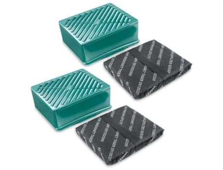 Juego de 2 elementos filtrantes para aspiradora Vorwerk Tiger Vk251 Vk 251 Vk 252 Vk252