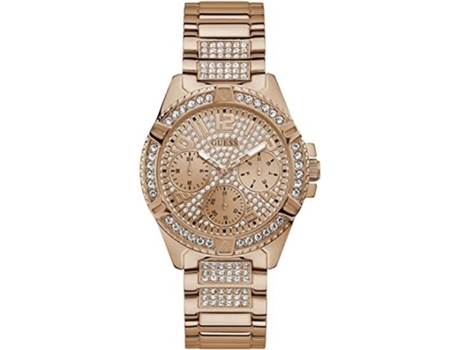 Reloj GUESS Mujer (Acero Inoxidable - Rosa)