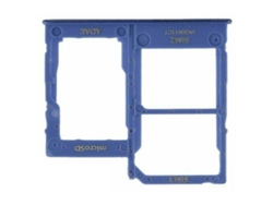Bandeja Sim Para Samsung Galaxy A41 Adaptador Tarjeta Micro Sd Repuesto Azul