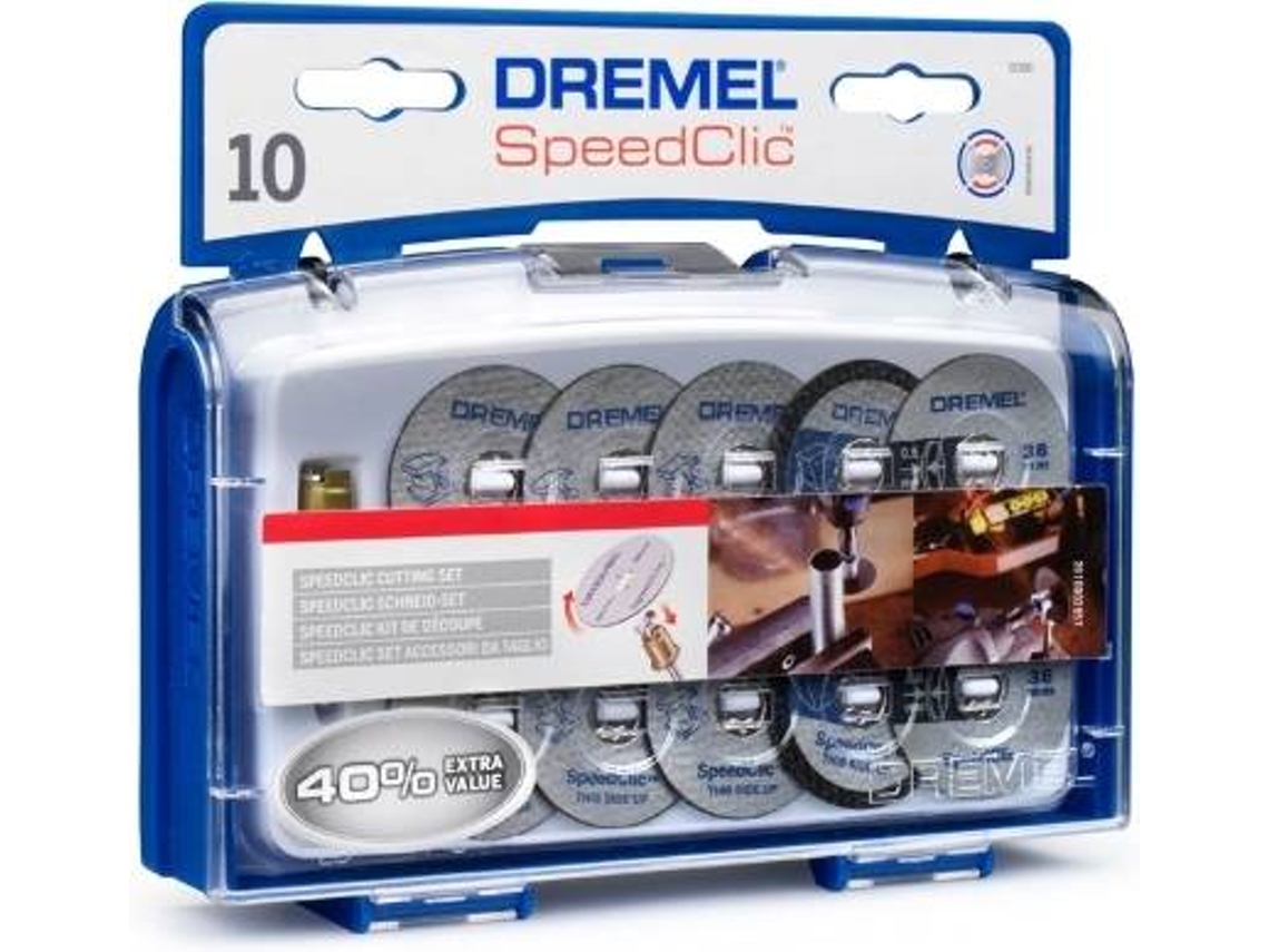 Conjunto de Accesorios de corte DREMEL SpeedClic