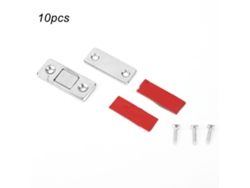 10 imanes magnéticos de acero inoxidable para puertas (sin marca)