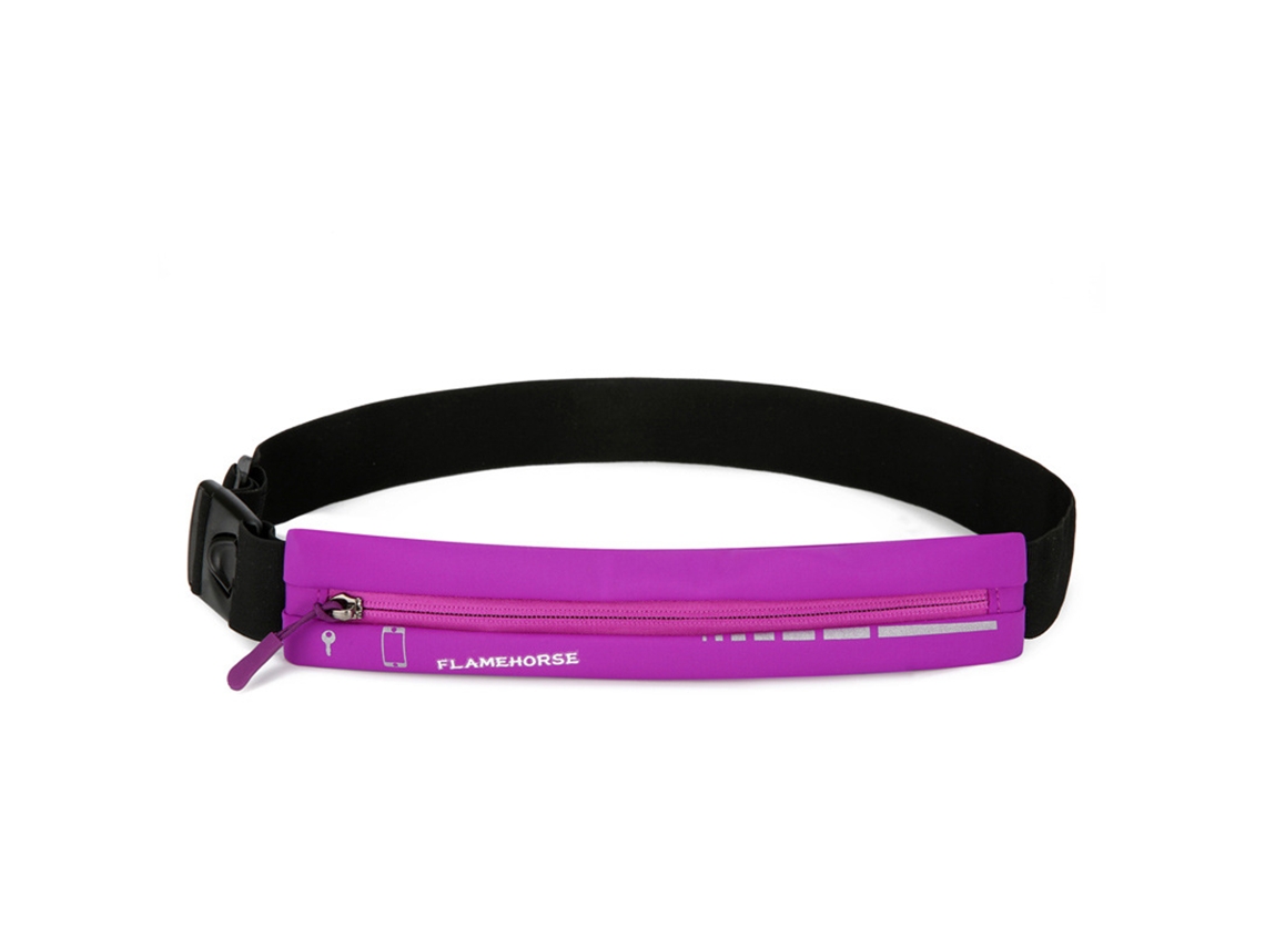 Cinturón Slim Para Correr, Riñonera Deportiva Flamehorse Con Tira Reflectante Para Hombre Y Mujer.