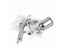 Pistola De Pintura Aireada Neumática F-2 Modo De Alimentación Por Gravedad 0.5mm Boquilla 125ml