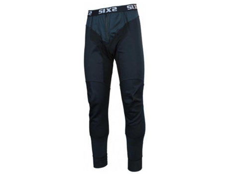 Pantalones para Hombre SIXS Wtp 2 Negro para Motociclismo (XS)