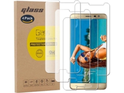 Conjunto de Protectores de Pantalla Protetora Alta Transparência Super Sem Bolhas para Cubot A5 HONGWE. (4un)