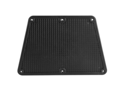 Yncm-placa De Transom Para Barco Hinchable Kayak Pesca Negro