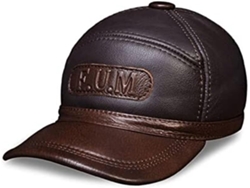 Casquette De Baseball Classique En Pu Estructura Hommes, Chapeau D'hiver Marron Personnes -