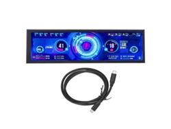Caja Portátil De Pantalla Secundaria Ips De 8.8 Pulgadas Para Pc Para Mostrar La Temperatura De Cpu Y Gpu