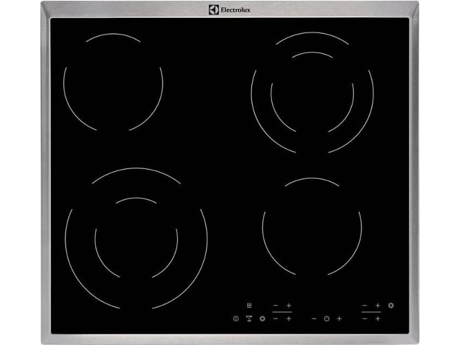 Placa de Vitrocerámica ELECTROLUX EHF6342XOK (Eléctrica - 57.6 cm - Negro)