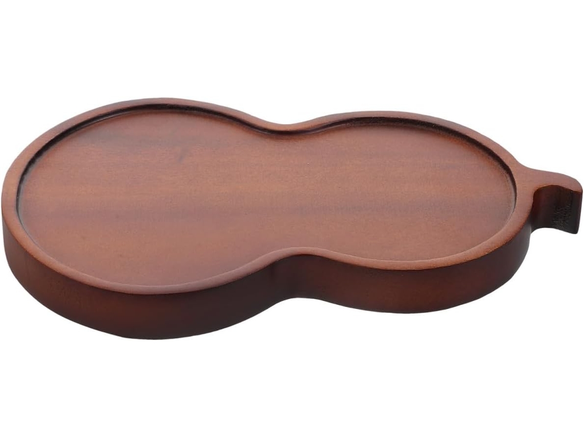 Bandeja De Madera Retro Para Ceremonia, Bandeja Para Servir Té Con Forma De