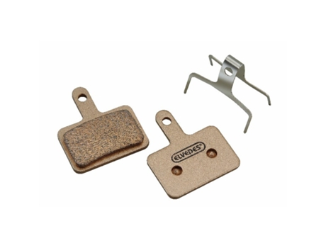 Paquete de 25 pares de pastillas de freno metálicas ELVEDES Shimano BR-M375, M415-M495, M515