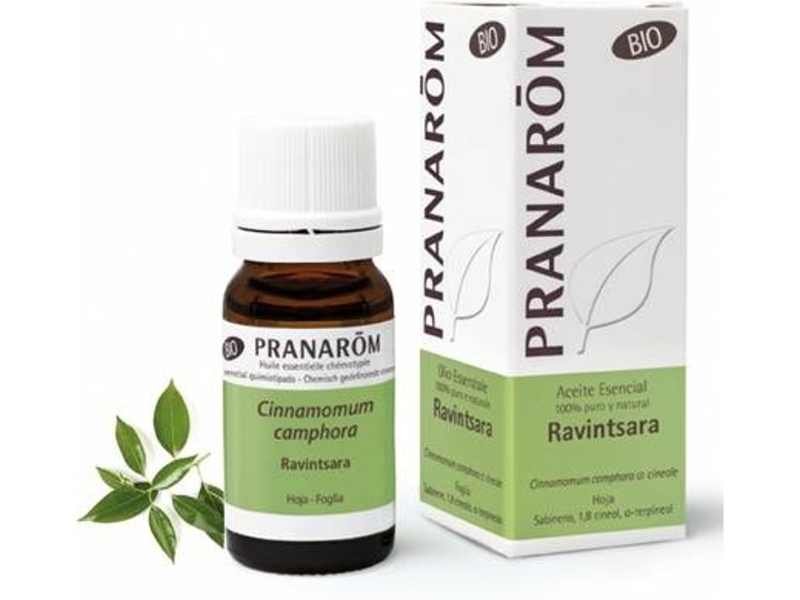Aceite Essencial PRANAROM Essencial De Ravintsara (10 ml de óleo essencial)