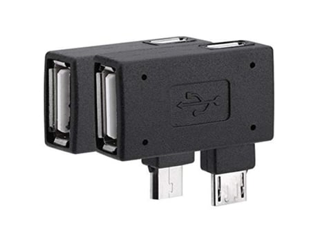 Adaptador OTG Host 2.0 Micro Macho para Usb Hembra