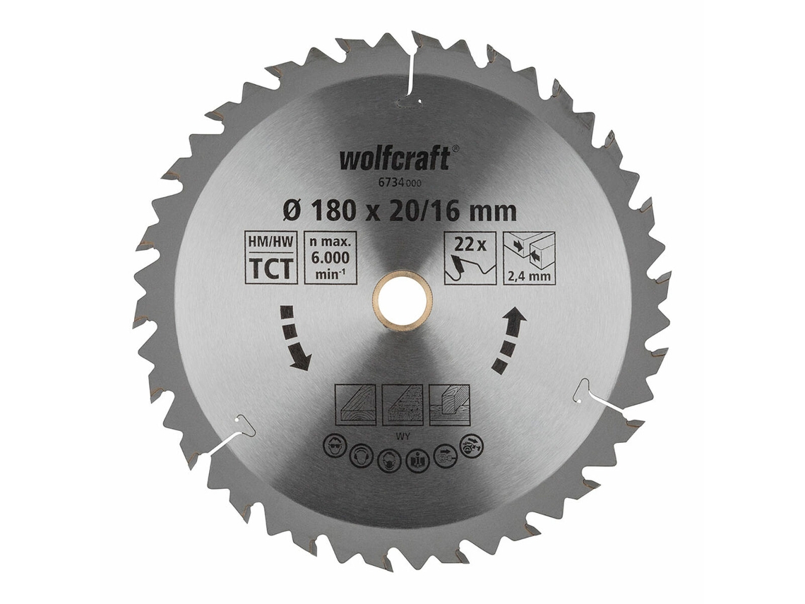 Disco de corte Wolfcraft 6734000