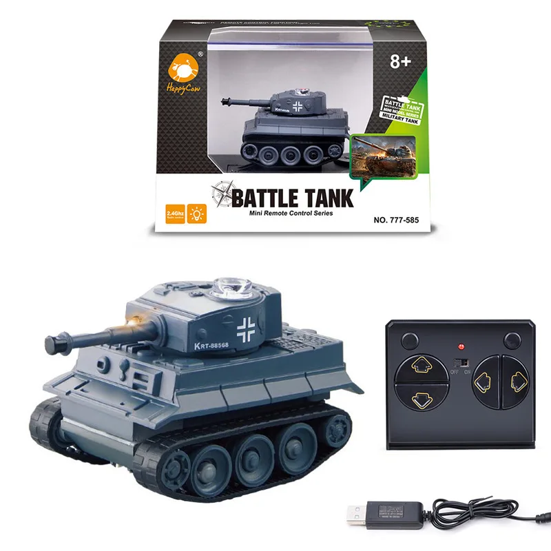 Mini Tanque De Control Remoto, Coche De Juguete De Control Remoto Electrónico