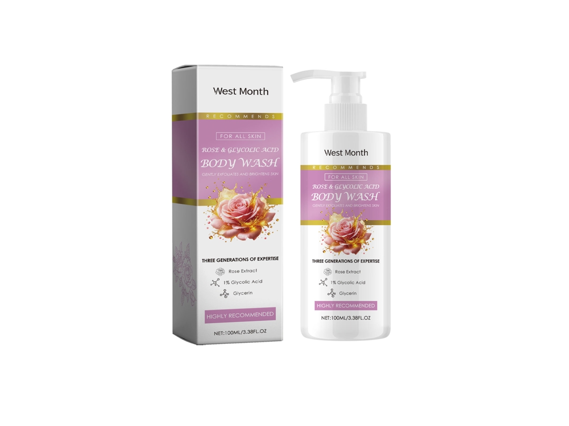 Gel de ducha corporal exfoliante