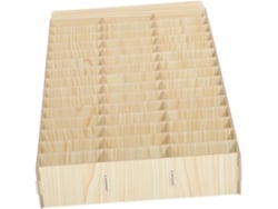 Caja De Almacenamiento Portátil De Madera Para Teléfono, Diseño De 45 Compartimentos, Organizador De Escritorio.