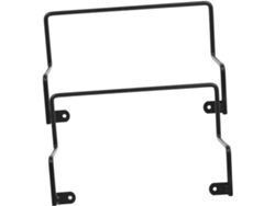 Pinzas antideslizantes para colchón, de hierro negro, 2 unidades, diseño sencillo y duradero.