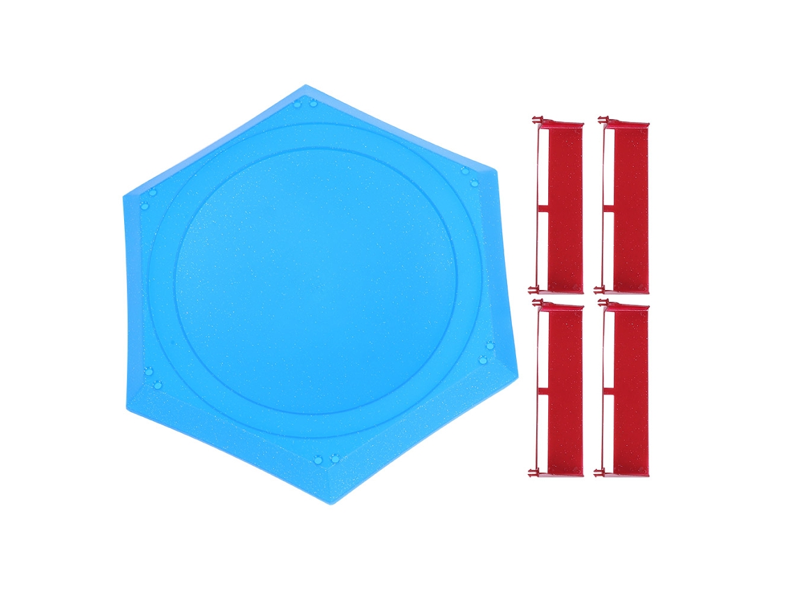 Arena De Giroscopio Burst Para Emocionantes Duelos, Juguete Y Regalo Para Niños (azul Brillante)