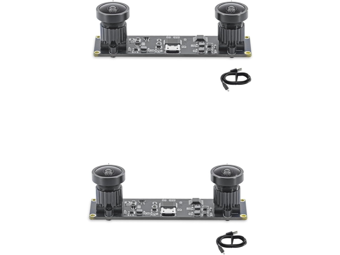 2 Cámaras Usb Vr Estéreo 3d Síncronas 3840x1080p 4mp 60fps Mini Módulo