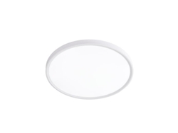 Plafón De Techo Led Regulable Mery (18w 3cct Con Sensor 1782lm) Ip20 Ø23x2,5cm Fabricado En Aluminio Y Acrílico Color Blanco Y