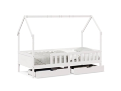 Maison Exclusive - Estructura De Cama Para Niños Con Cajones Madera Pino 80x200 Cm