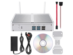 Mini PC Host H2 I7 5500u, 8 GB de RAM, 1 TB de SSD con 1 orificio indicador de luz dorada