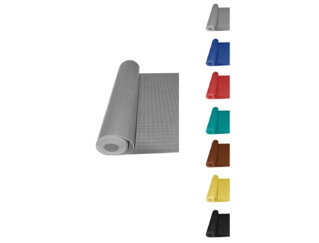 Pavimento de círculos | Chão de caucho | COLORFULL | Rollo de la medida seleccionada Gris Rollo: 1x5 metros