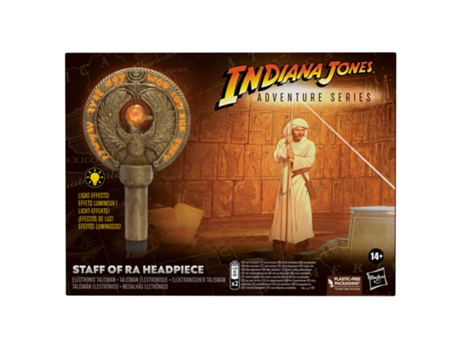 Accesorio INDIANA JONES Pieza superior de la Vara de Ra, Indiana Jones Adventure Series (Edad Mínima Recomendada: 14 años)