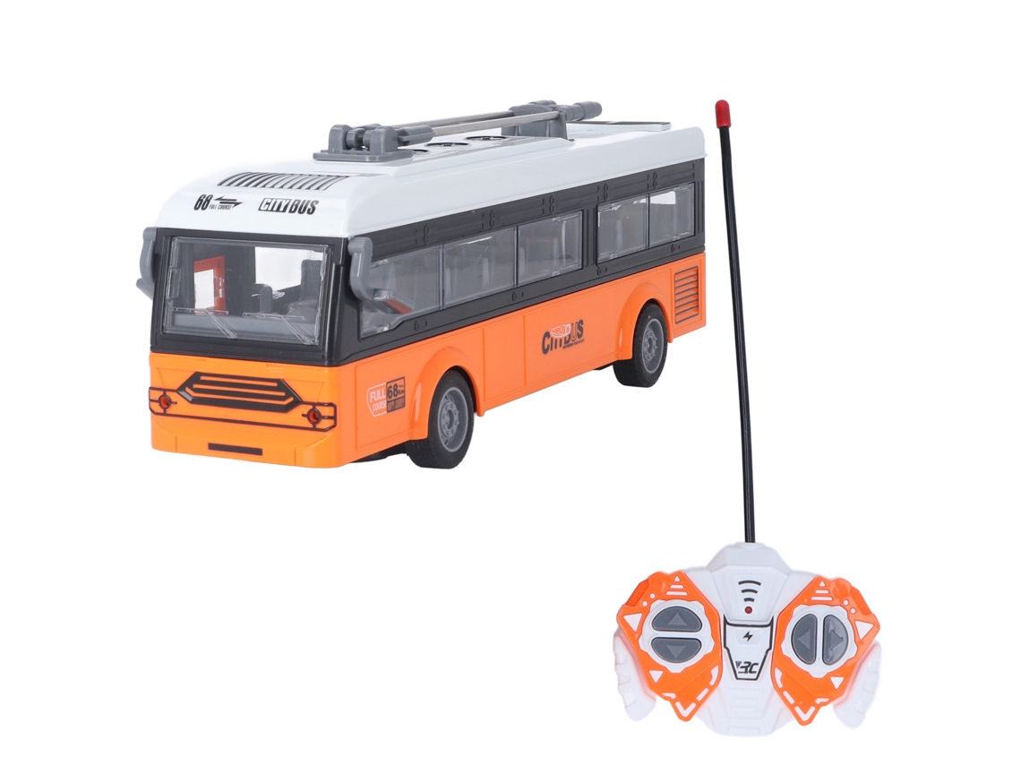 2026 Autobús De Control Remoto 4ch Con Puertas Abiertas Realistas, Juguete Eléctrico De Autocar De Turismo Para Niños
