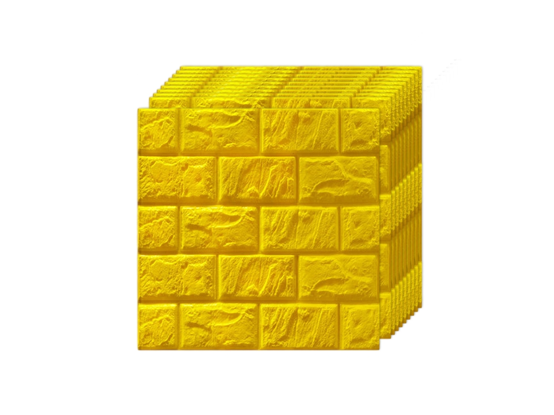 Paneles de pared 3D, 10 piezas, adhesivo de espuma, cobertura de 30 cm MEOIRUERY