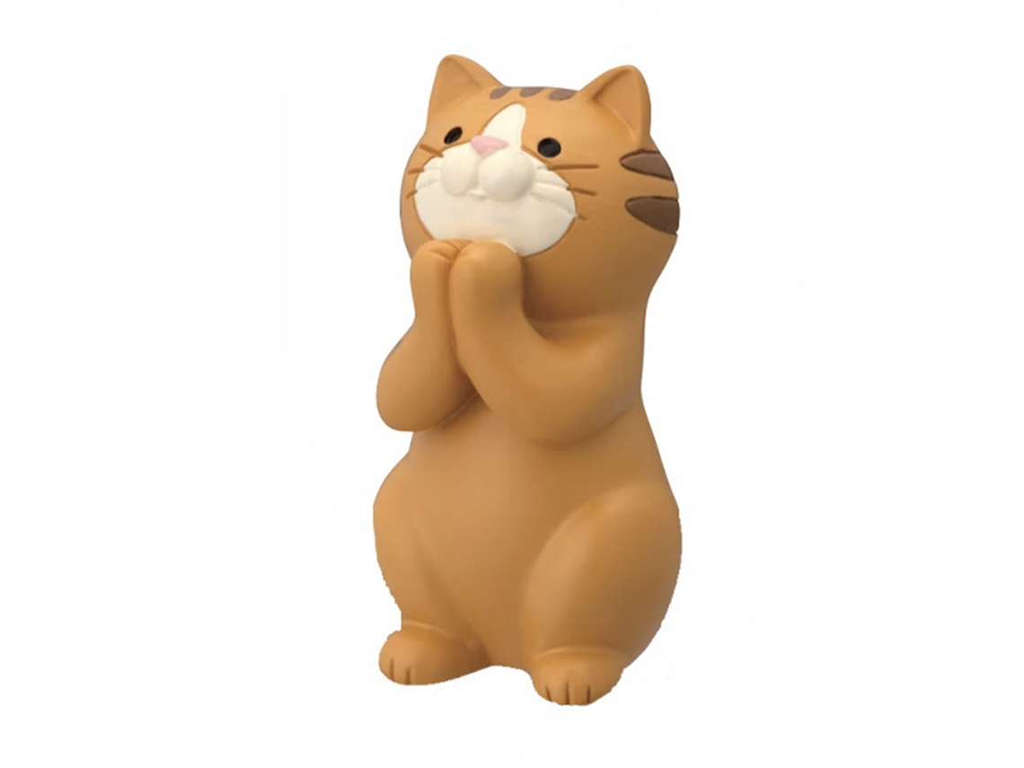 Adorno de mesa con soporte para varios gatos para decoración del hogar