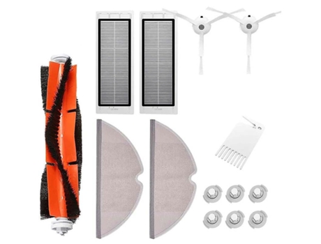 Para xiaomi robot roborock s50 s51 s55 s5 s6 acessórios filtro de escova
