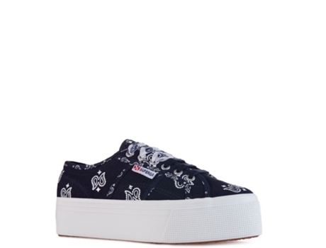 Zapatillas de Mujer SUPERGA Cots Bandanasilk Azul (40)