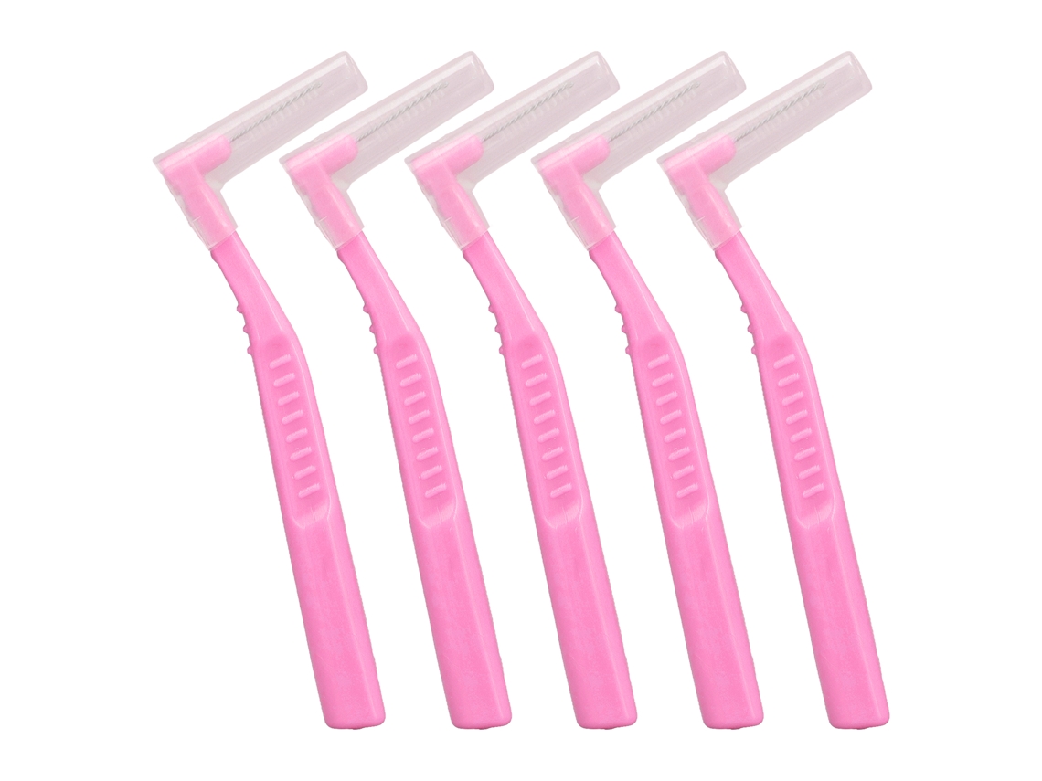 Cepillo Interdental En Forma De L, Portátil Para Brackets, Cepillo Dental Interdental