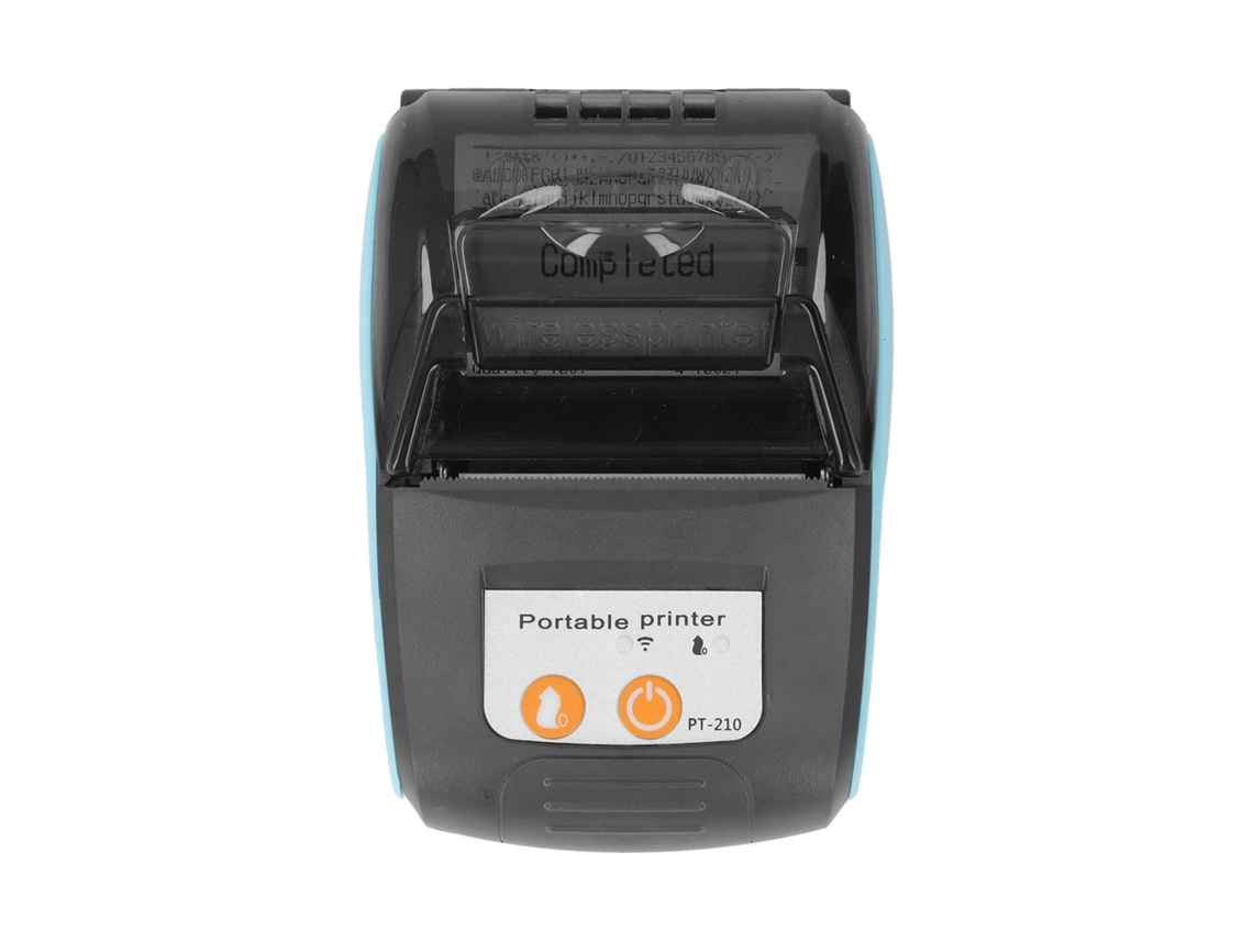 Impresora Térmica Portátil De Recibos Bluetooth De 58 Mm Para El Sector Minorista Y Textil, 7,4 V Cc Con Estuche.