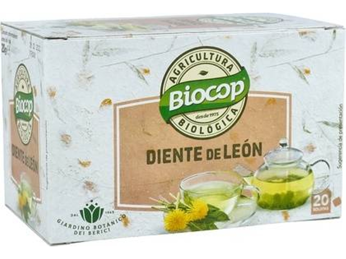 Té BIOCOP Infusão De Dente De Leão (20 unidades)