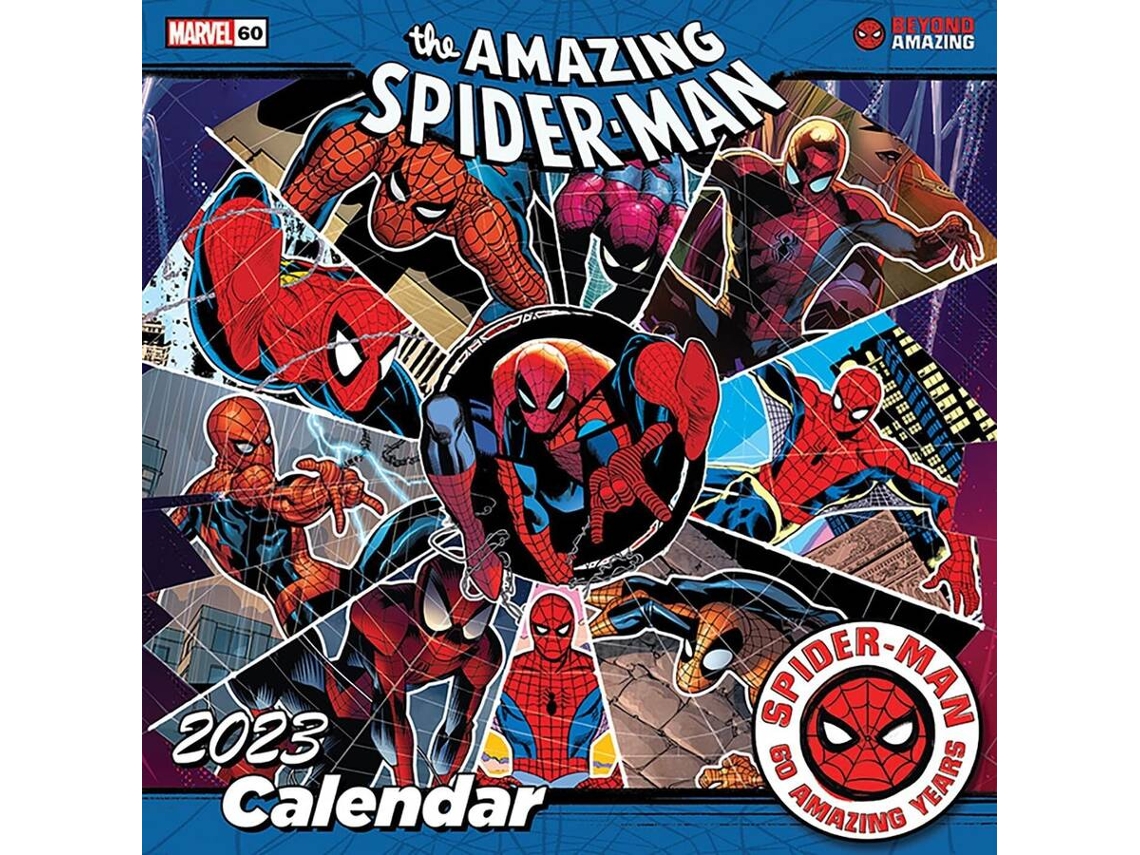 Calendario PYRAMID 2023 The Amazing Spider-Man Marvel Grande