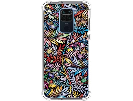 Carcasa Xiaomi Redmi Note 9 TUMUNDOSMARTPHONE Dibujos Antigolpes Flores 04 Multicolor