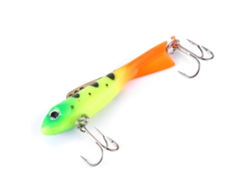 Heng Jia Señuelo De Pesca En Hielo De Invierno, Señuelo Vibratorio, Jig, Señuelo Duro, Accesorio De Metal Y Plástico (h)