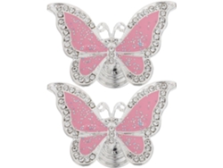 2 Tiradores Decorativos Para Cajones De Aleación De Zinc Pintada, Juego De Piezas, Fijación