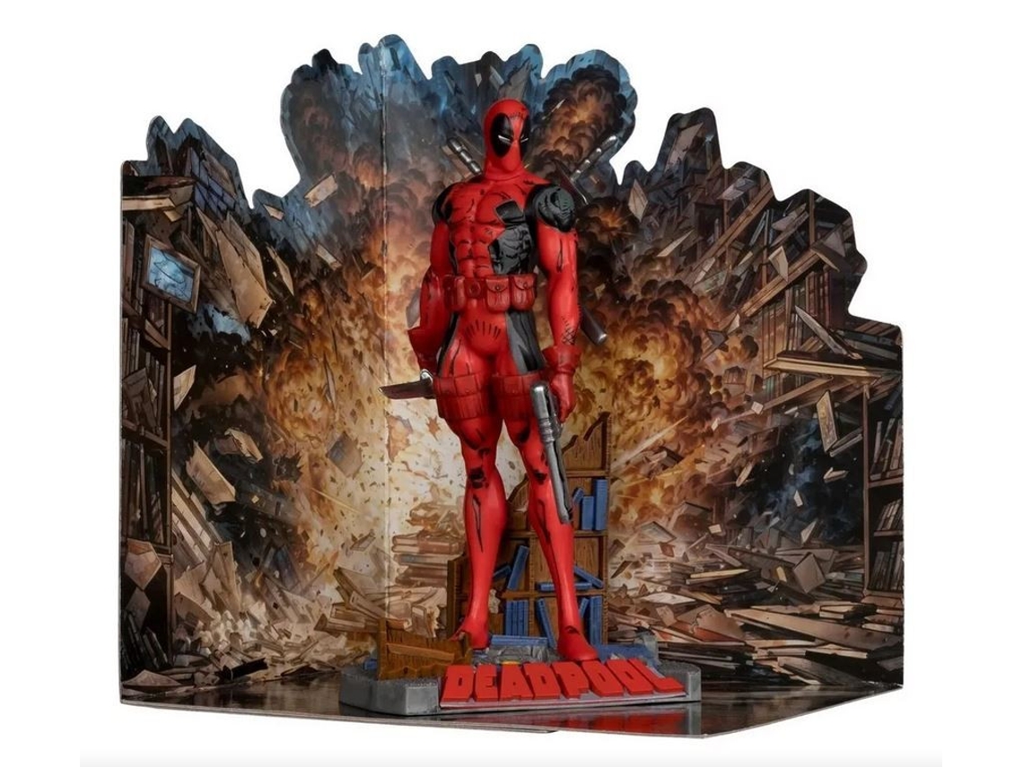 Figura Deadpool Marvel Estatua Diorama 18 cm MCFARLANE