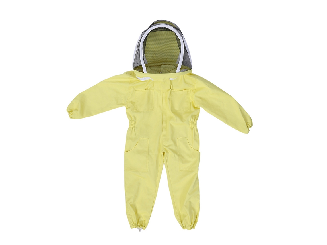 Traje Protector Infantil Suave Y Transpirable Para Apicultura: Equipo De Seguridad Para Visitas Al Colmenar.