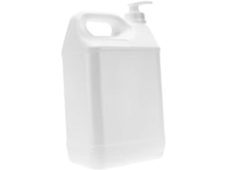 Dispensador De Bomba De 4 Litros Para Detergente Líquido Y Champú, Botella Vacía Recargable.
