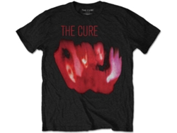 Camiseta ROCK OFF The Cure - Pornography Negro (Talla: L)
