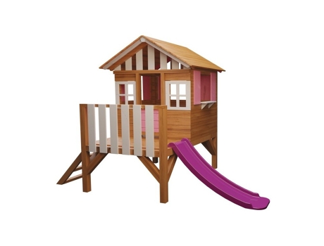 Casita de Madera Masgames Lollipop Elevada Rosa MASGAMES OUTDOOR GAMES