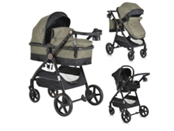 Carrito de bebé trio convertible TOKYO hasta 22 kg de MONI Green