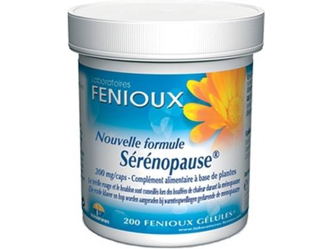 Complemento Alimentar FENIOUX Serenopausa (200 cápsulas)